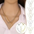 thumbnail image 3 of Personalized Couple Name Love Custom Necklace 1 Pair Name Necklace St Sell, 3 of 8
