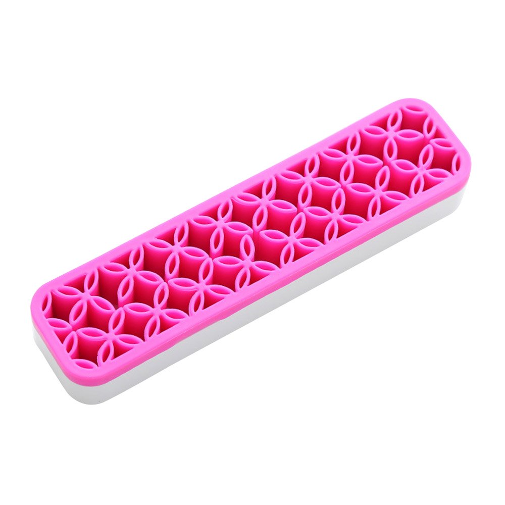 1Pcs Silicone Makeup Brush Holder Organizer Facial Make Up Brush Drying