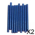 thumbnail image 1 of 2 X 10 Barras De Pegamento Termofusible De Colores Con Purpurina Para Manualidades De Bricolaje En Azul, 1 of 7