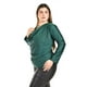 thumbnail image 2 of Blusa elegante de satín Roman Fashion/Tallas Extras, 1787 (Verde botella) esmeralda 36, 2 of 6