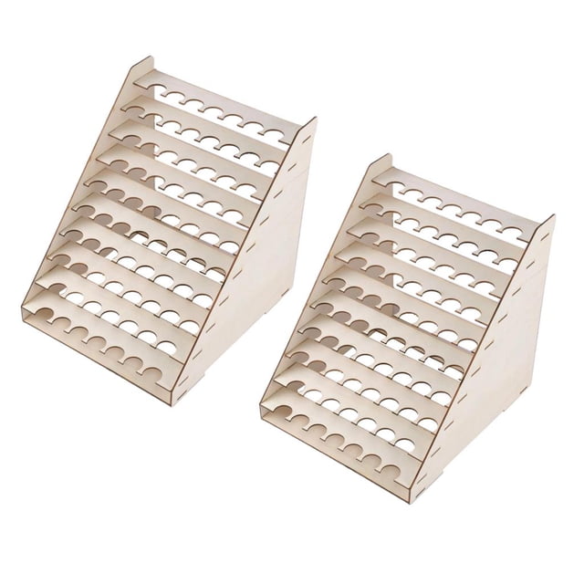 Soporte de Estante de pintura CUTICAT 75 de 2 Botellas Organizador de Maquillaje Cosmético