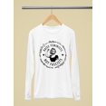 thumbnail image 3 of Raise Feminists Not Fascists Long Sleeve Women's, 3 of 4