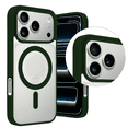 thumbnail image 4 of Funda Transparente para iPhone 17 Pro Max con Color VERDE Compatible con MagSafe para iPhone 17 Pro Max, Protección Antigolpes Ultrafina, TPU + Silicona Resistente, 4 of 6