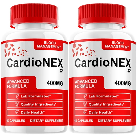 Cardio Nex Capsules – CardioNex Natural Blend Glycogen Support, 2 Pack, 120 Capsules
