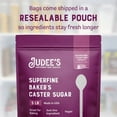 thumbnail image 3 of Judee's Gluten Free Superfine Caster Sugar - Ideal Caster Sugar for Baking Delicate Desserts - Gluten-Free Resealable Pouch - 80 oz, Pack of 1, 3 of 7
