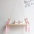 thumbnail image 5 of Pared Estilo Ins, Estante Decorativo Para Niños, Colgante Con Cuerda Y Tablero De Madera, Dormitorio De Princesa Methold HA039705-02, 5 of 5