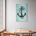 thumbnail image 2 of Elephant Stock Nautical Sign Wall Art - Vertical Multi Panel Canvas - Living Room Wall Decor - Nautical Multi Panel - Blue And Gray Decor - 36" x 57", 2 of 8