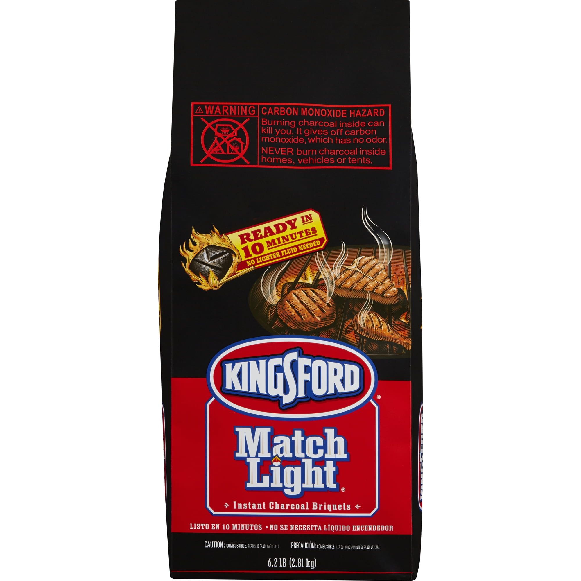 Kingsford Match Light Charcoal Briquets, 6.2 Pound Bag eBay