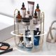 thumbnail image 1 of Organizador De Maquillaje De 2 Niveles Giratorio 360 Grados，Organizador De Maquillaje Transparente De Gran Capacidad Para Mesa,Encimera De Ba&ntilde;o, Tocador, 1 of 6