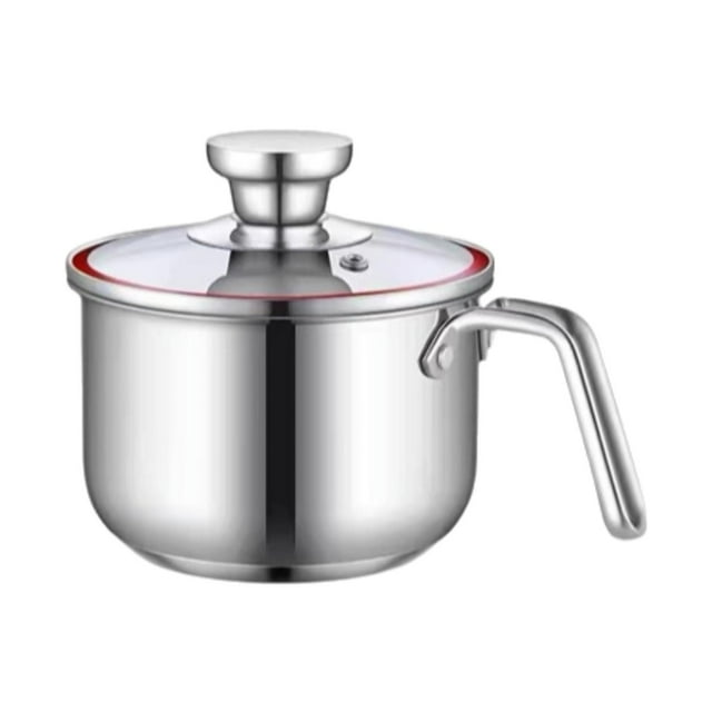 Olla para salsa, olla para cocinar, cacerola fácil de limpiar para salsas, pastas y leche hirviendo 10x145x10cm