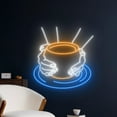 thumbnail image 2 of Handmadetneonsign Pottery Led Sign, Hand Pottery Neon Light, Pottery Neon Sign, Studio Led Light, 2 of 5
