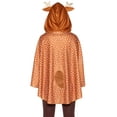 thumbnail image 2 of Leg Avenue Women's Halloween Fancy-Dress Deer Fawn Poncho Costume for Adult, One Size, Brown, 2 of 4