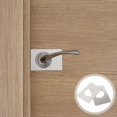 thumbnail image 3 of 2 Pcs Cabinet Door Locks Stainless Steel Repair Kit Door Lock Repair Plate Door Push Plate Strike Plate, 3 of 3
