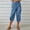 Blue, variant on Linen Pants for Women Vacation Beach Trousers Comfort Resort Wear Palazzo Pants Floral Belt Pants Paperbag Pant Tapered Pants Resort Wear for Women 2026 Cruise Pants Palazzo Pants Khaki M