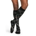 thumbnail image 4 of SIGVARIS Men’s Style Microfiber Patterns 830 Closed Toe Calf-High Socks 20-30mmHg, 4 of 8