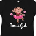 thumbnail image 4 of Inktastic Mimi Girl Ballerina Monkey Girls Toddler T-Shirt, 4 of 5