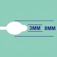 thumbnail image 3 of RAGUPEL 300 Baby Safety Cotton Swabs with Large Tips for Newborns,Infants,Children,100% Organic Cotton,White Paper Sticks,Pack of 5 60 Swabs Total (5 Paper Boxes), 3 of 7