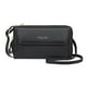 thumbnail image 2 of 2-3 Bolso bandolera Bolso de mano para mujer Monedero Negro 2 piezas BLESIY embrague de mujer, 2 of 4
