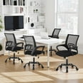 thumbnail image 6 of BestOffice Ergonomic Home Office Chair, Adjustable Lumbar Support and Height, with Arms, Black, 6 of 7