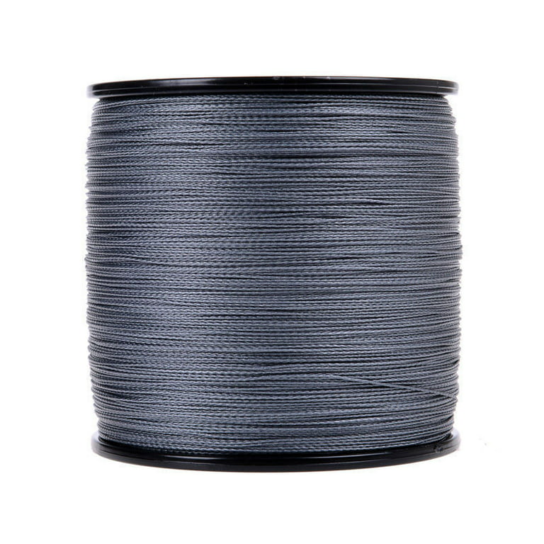 100Ft 500Lb Black Kevlar Line With Core Braided Fishing Line Super Strong