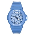 thumbnail image 1 of Casio Baby-G Analog Resin Blue Dial Quartz BGA-10D-2A2 100M Women's Watch, 1 of 1