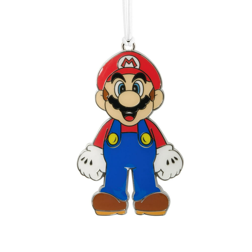 Hallmark 2HCM8997 Nintendo Super Mario Metal Ornament - Walmart.com ...