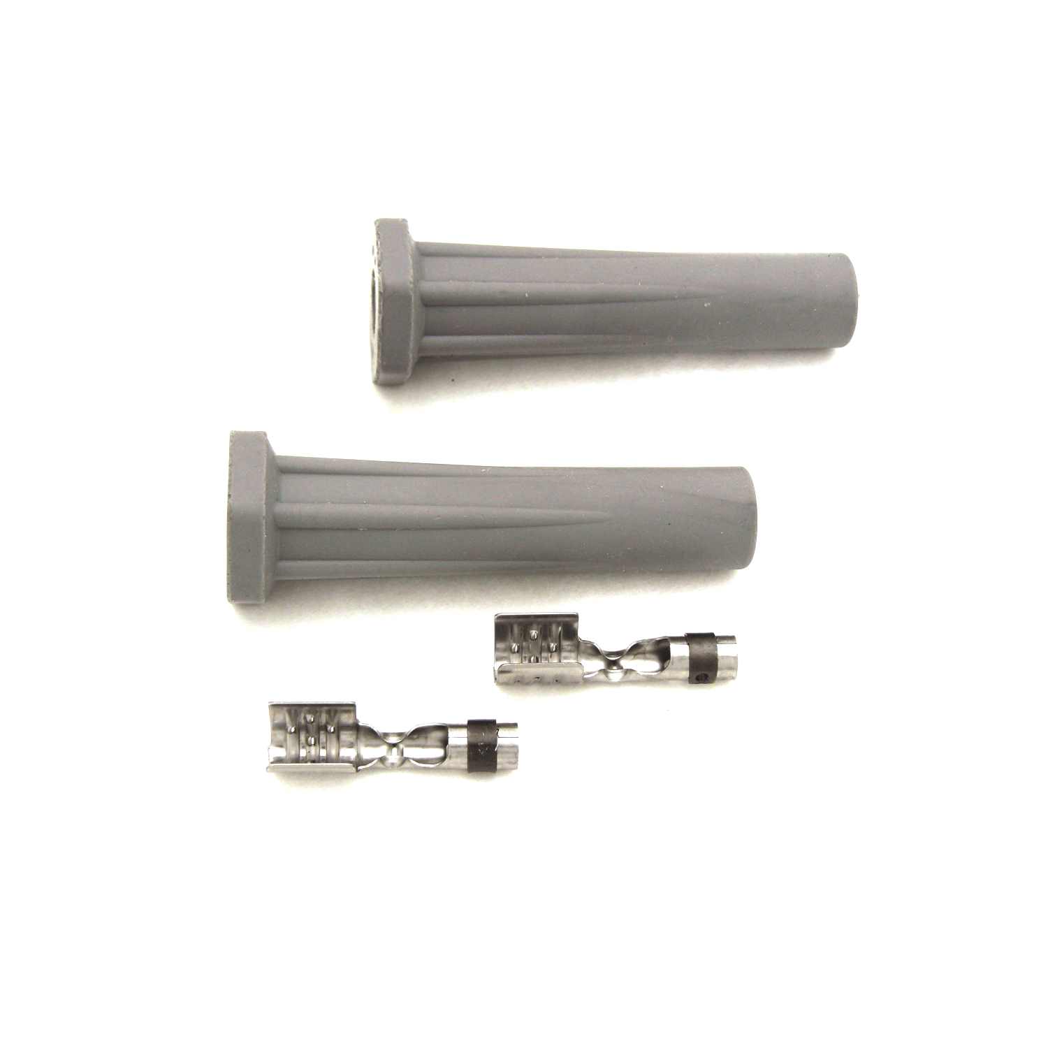 Straight Spark Plug Boots And Terminals, Pack Of 2
