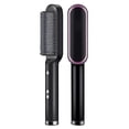 thumbnail image 1 of Hair Straightener Brush 2-in-1 with Temperature Control & Auto Shutoff, 1 of 5