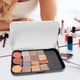 thumbnail image 1 of Paleta Vacía de Sombras de Ojos para Maquillaje Caja Apilable con Tapa Translúcida Organizador de Polvos Compactos y Rubores Porta Cosméticos, 1 of 8