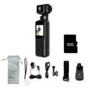 270° Rotatable 5K Action Camera Lightweight Handheld Design WiFi Enable for Outdoor Camcorder