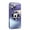 Darkpurple, variant on TECH CIRCLE for iPhone 17 Magnetic Hybrid Case,[Compatible with MagSafe][Military Drop&Full Camera Lens Protector] Large Window Logo View Dust-Proof Matte Shockproof Cover,Black