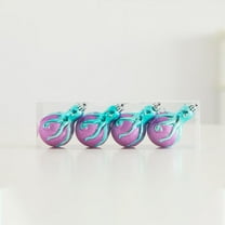 Feltree Christmas Tree Decorations 6 Pack Colorful Octopus Ball Ornaments for Holiday Party Gift and Home Decor