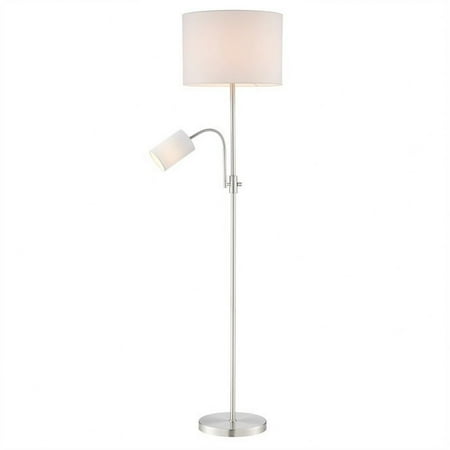 Lite Source Ls-83803 Tayvon 67  Tall Dual Function Floor Lamp - Nickel