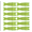 Green M, variant on Wofarmy Soft Rubber Artificial Shrimp Back Skin Elastic Bait Material for Fishing Lure Green L