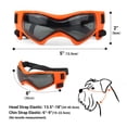 thumbnail image 4 of NAMSAN Dog Goggles Anti-UV Pet Sunglasses with Adjustable Straps for Medium Poodle/ Boston Terrier, 4 of 7