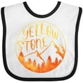 thumbnail image 3 of Inktastic Yellowstone National Park- Mountains Boys or Girls Baby Bib, 3 of 4