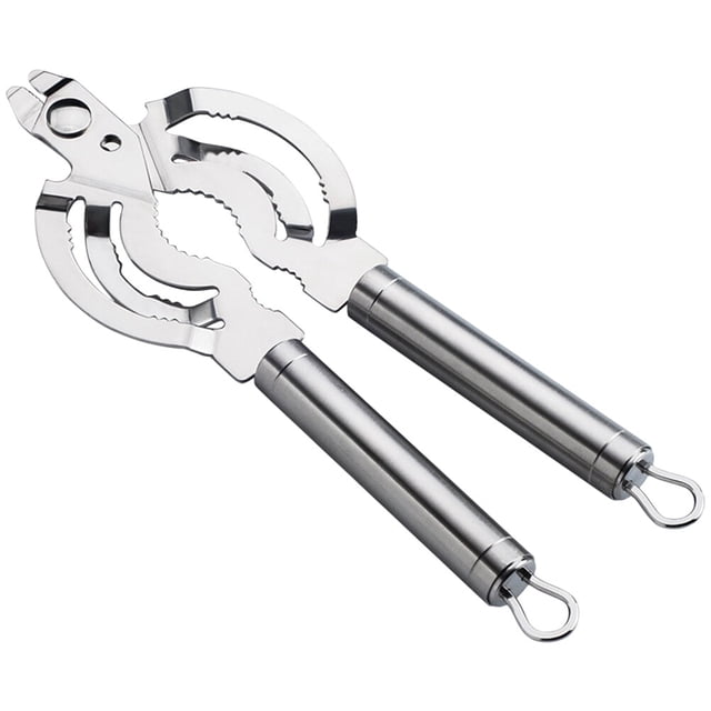 OUNONA De Tapas Y Frascos Con Resistente Para Abrir De Tapas Metal Plateado