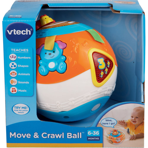 vtech move and crawl ball pink
