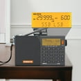 XHDATA D808 (Gray) FM/SW/MW/LW SSB AIR RDS Multi Band Portable Digital