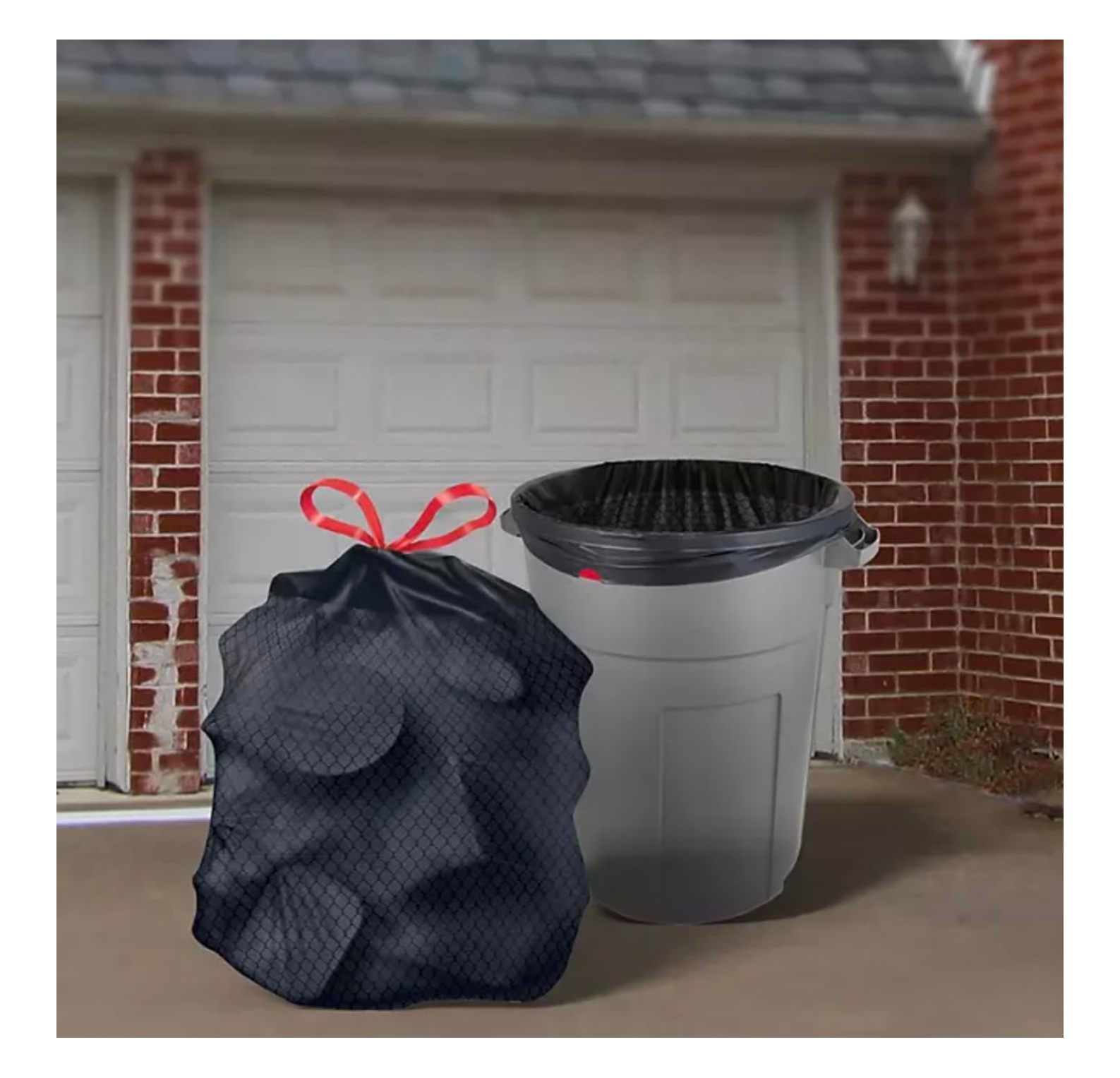 Heavy Duty 39-Gallon Yard Trash Bags, Unscented, 90 ct.