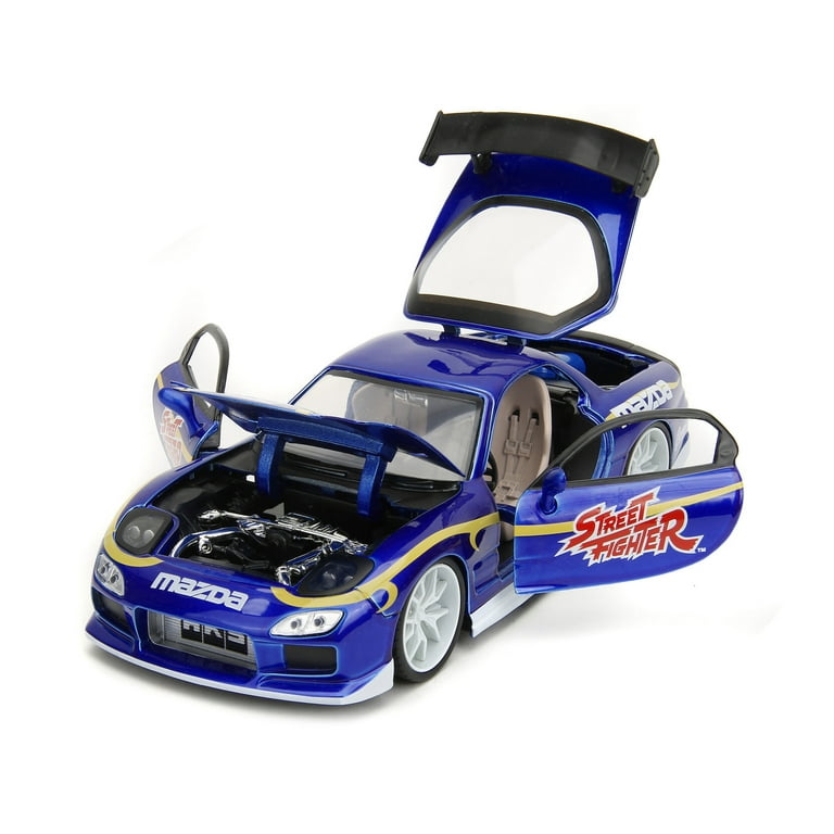 Jada Import Racer 50370-9 Mazda RX-7 Die-Cast Metal 1:24