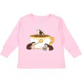 thumbnail image 3 of Inktastic Cute Hot Chocolate Hedgehogs Boys or Girls Long Sleeve Toddler T-Shirt, 3 of 5