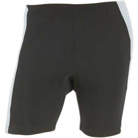 M-Wave Men's Bicycle Shorts, Black/White, XL