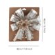 thumbnail image 3 of Fabric bow Christmas pendant glutinous powder multi layer Christmas tree ornaments decoration high end scene layout props,Christmas tree decorations,glutinous powder ornaments,glittering snowflake, 3 of 9