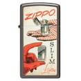 thumbnail image 2 of Pro-Cut ZIP-48396 Zippo Slim Black Ice Design Lighter, 2 of 6