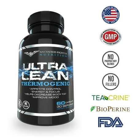 AFN Ultra Lean Thermogenic Fat Burner (Best Thermogenic On The Market 2019)