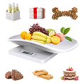 thumbnail image 2 of Báscula digital para mascotas Báscula electrónica de peso para alimentos de cocina con pantalla LCD 10 kg / 22 lb -- Sincero Electrónica, 2 of 4