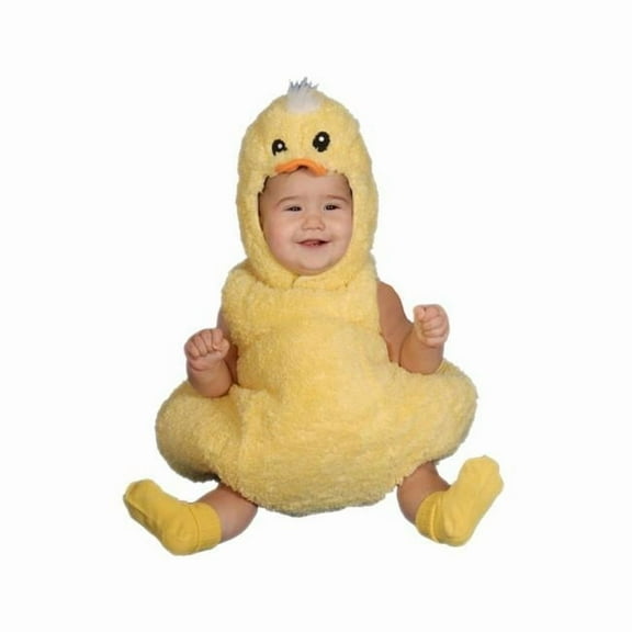 Cute Little Baby Duck Costume Set - Yellow - 6-12 months