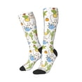 thumbnail image 2 of Fotbe Cactus Plants print Women's Men's Novelty Crew Socks Cotton Socks Knee High Socks for Walking,Running,Nurses,Pregnancy, 2 of 8