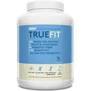 TrueFit Meal Replacement Shakes Powder, Grass Fed Whey Protein, Vanilla, 4 lb